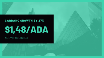 Cardano growth by 27%