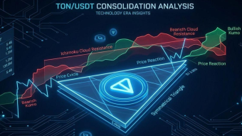 TON Ecosystem at a Crossroads: Symmetrical Triangle or Ichimoku Trap? 💎