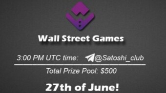 Wall Street Games x Satoshi Club AMA Recap from 27th of June