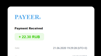 Payment received from TeaserFast + 22.30 RUB | total paid 108.59 RUB