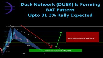 Dusk Network (DUSK) Is Forming BAT Pattern  Upto 31.3% Rally Expected