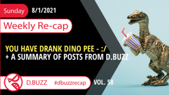 Recap of this Week's Posts by D.Buzz Vol.58