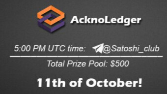 ACKNOLEDGER x Satoshi Club AMA Recap from the 11th of October
