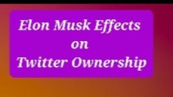 Elon Musk Effects on Twitter Ownership