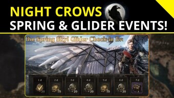 Night Crows 🌒| Update - Spring Event Part 2 and Glider Events!