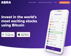 The Abra App - Buy Stocks And ETF’s With Bitcoin Without KYC! Poor Or Rich? Financial Services Now Available For Everyone!