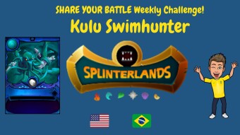 SHARE YOUR BATTLE Weekly Challenge! KULU SWIMHUNTER (EN - PT/BR)
