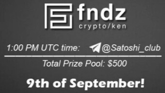AMA Satoshi Club x FNDZ, September 9th