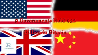 9 Governments Hold $32 Billion in Bitcoin