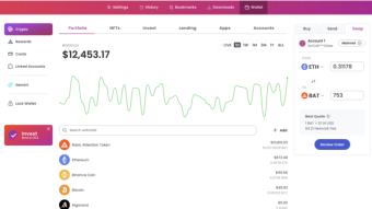BAT Roadmap 2.0 official UPDATE (new Brave wallet UI pics)
