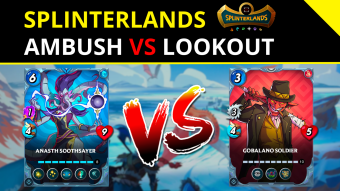 SPLINTERLANDS: Rebellion Design, Ambush VS Lookout, Number of Players [ENG/PT-BR]