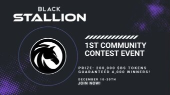 Black Stallion Airdrop 200,000 $BS
