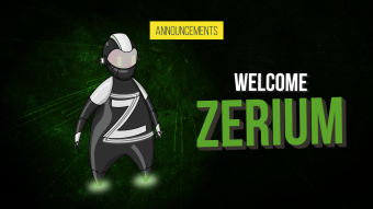Welcome to the family Zerium !