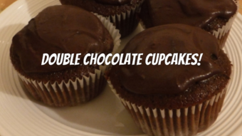 Tasty Treats: Melt in your mouth double chocolate cupcakes