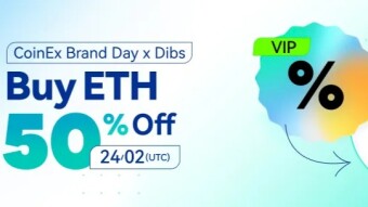 CoinEx celebra su 2do Brand Day con un 50% de descuento en la compra de ETH junto con el lanzamiento de su nueva función “CoinEx Dibs”