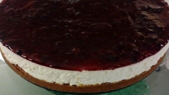 Foodbook #1067 homemade cheese cake