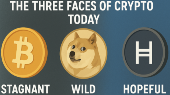 The Three Faces of Crypto Today: Stagnant, Wild, and Hopeful