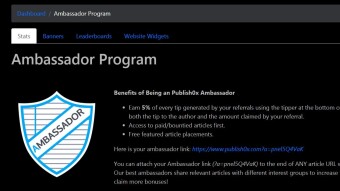 Publish0x is what I wanted my Steemit account to be back in 2018