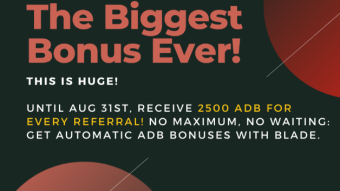 Adbank Biggest Referral Bonus (tradeable to Kucoin)
