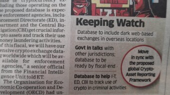 Global Database of Crypto Exchanges in the Works | Including Those Operating On The Dark Web | To Tackle Money Laundering and Cryptos Used In Crime