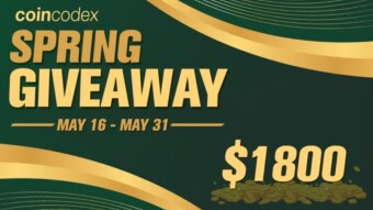 🌸 CoinCodex Launches $1,800 Spring Giveaway