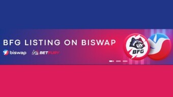 BFG Token (Betfury) now tradable on Biswap