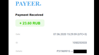Payment received from TeaserFast + 23.60 RUB | total paid 86.29 RUB