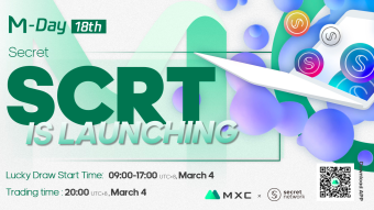 MXC Exchange Lists SCRT, The Data Privacy Asset Of Secret Network