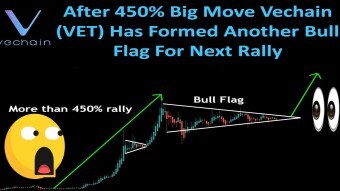 After 450% Big Move Vechain (VET) Has Formed Another Bull Flag For Next Rally