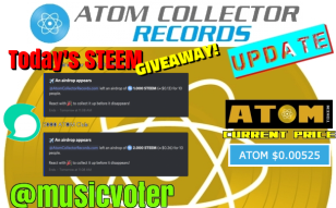 Today's STEEM Giveaway & Account Update