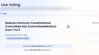 Cardano Decentralised Deputy Diary. Text 15