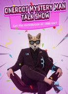Raise Questions To ONEROOT Mystery Man Talk Show, RNT Rewards Are Waiting for You！