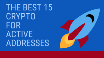 The best 15 crypto for active addresses