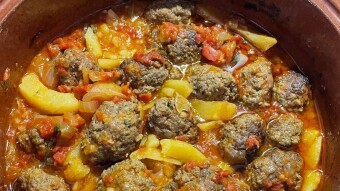 Foodbook #735 Greek meatballs - Soutzoukakia