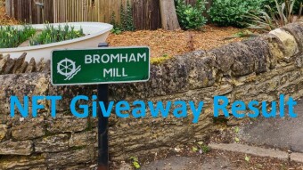 NFT Cornucopia results and a crypto-free day at Bromham Mill