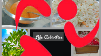 Life Activities—Surrounded by Feelings in the Cyclic Sleeping, Meditation, Walking and Eating activities—I 'm alive and thriving Challenge—My Actifit Report Card: July 18 2023