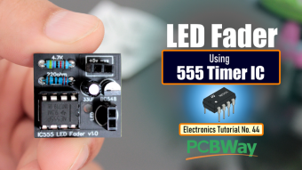 LED Fader Using 555 Timer IC