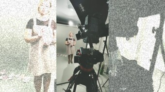 Filming content for social media