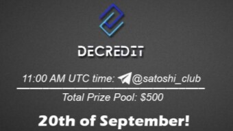 Decredit x Satoshi Club AMA Recap from 20th of September