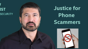 Some Justice for Phone Scammers