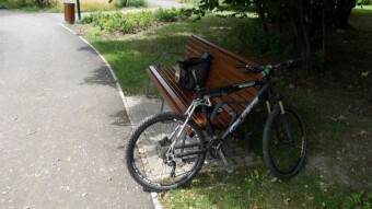 Another day on a bike in the park nooks and crannies - My Actifit Report Card: July 31 2023