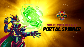 SHARE YOUR BATTLE Weekly Challenge! PORTAL SPINNER