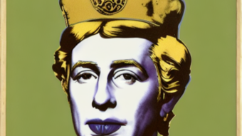 Whom does he think he is, the King of England?