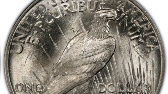 1964 Peace Dollar - real ghost coin