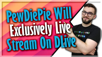 PewDiePie Will Exclusively Live Stream On DLive