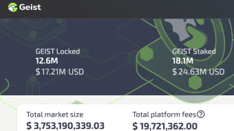 Geist (Aave twin) exploding in TVL on Fantom!