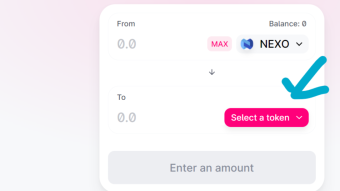 Step-by-step guide to buying Nexo Tokens