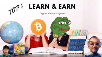 TOP 5 Learn & Earn Cryptocurrency Programs