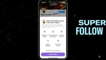 Super Follow: A new way to monetize your content via twitter (Undefined launch date)