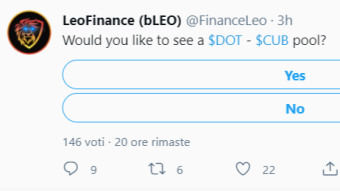 Official LeoFinance Survey: Would You Like To See A DOT - CUB Pool?